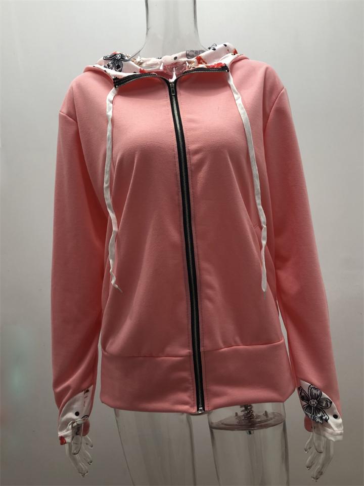 Lichtgewicht Zip-Up Hoodie voor snelle uitstapjes