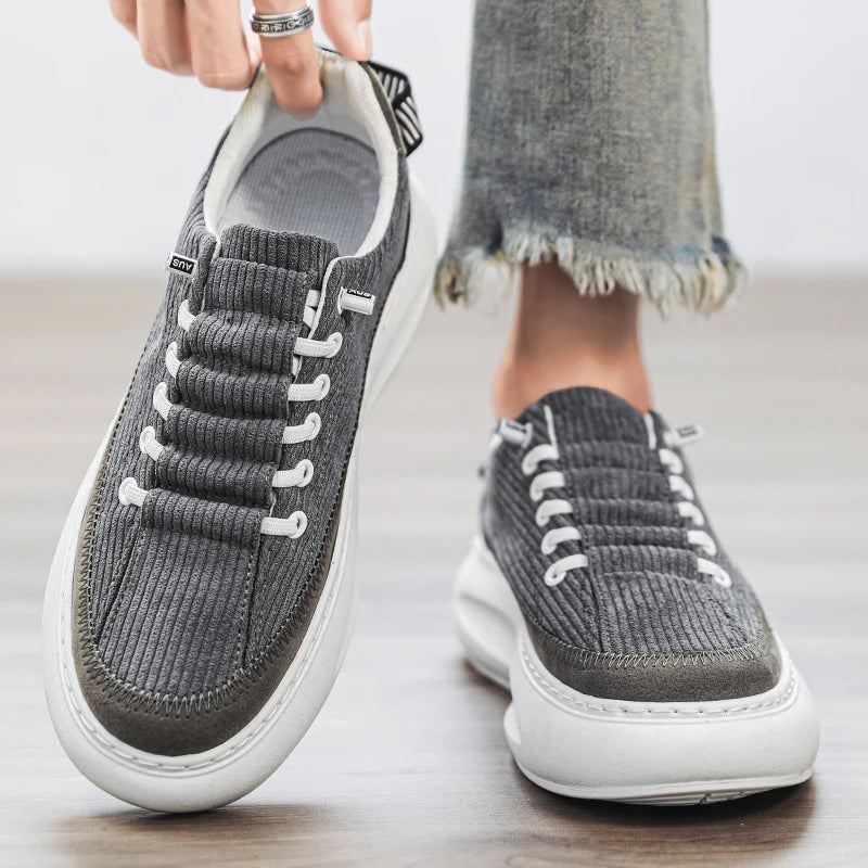 vrijetijds Heren Sneakers – Comfortabel en Modieus